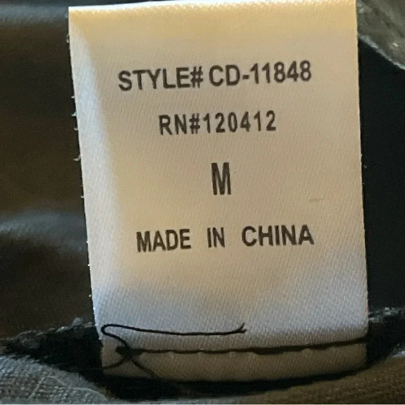 Cotton Candy LA Black Vegan Leather Fit and Flare Dress Size S - Picture 12 of 13